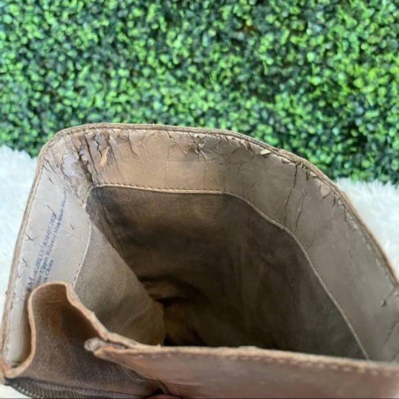 90’s Franco Sarto Brown Square Toe Boots - Picture 11 of 11